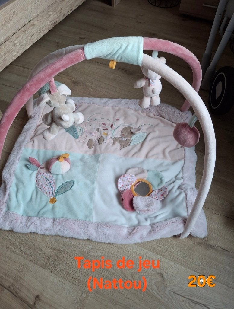 Tapis de jeu Nattou, Enlèvement, Comme neuf