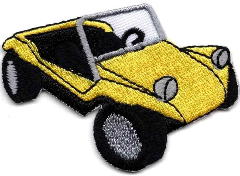 Buggy stoffen opstrijk patch embleem, Envoi, Neuf