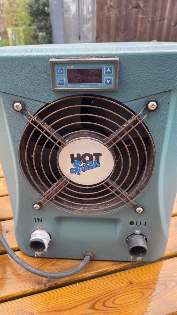 Duratech Hot Splash warmtepomp 2,4 kW, Tuin en Terras, Ophalen