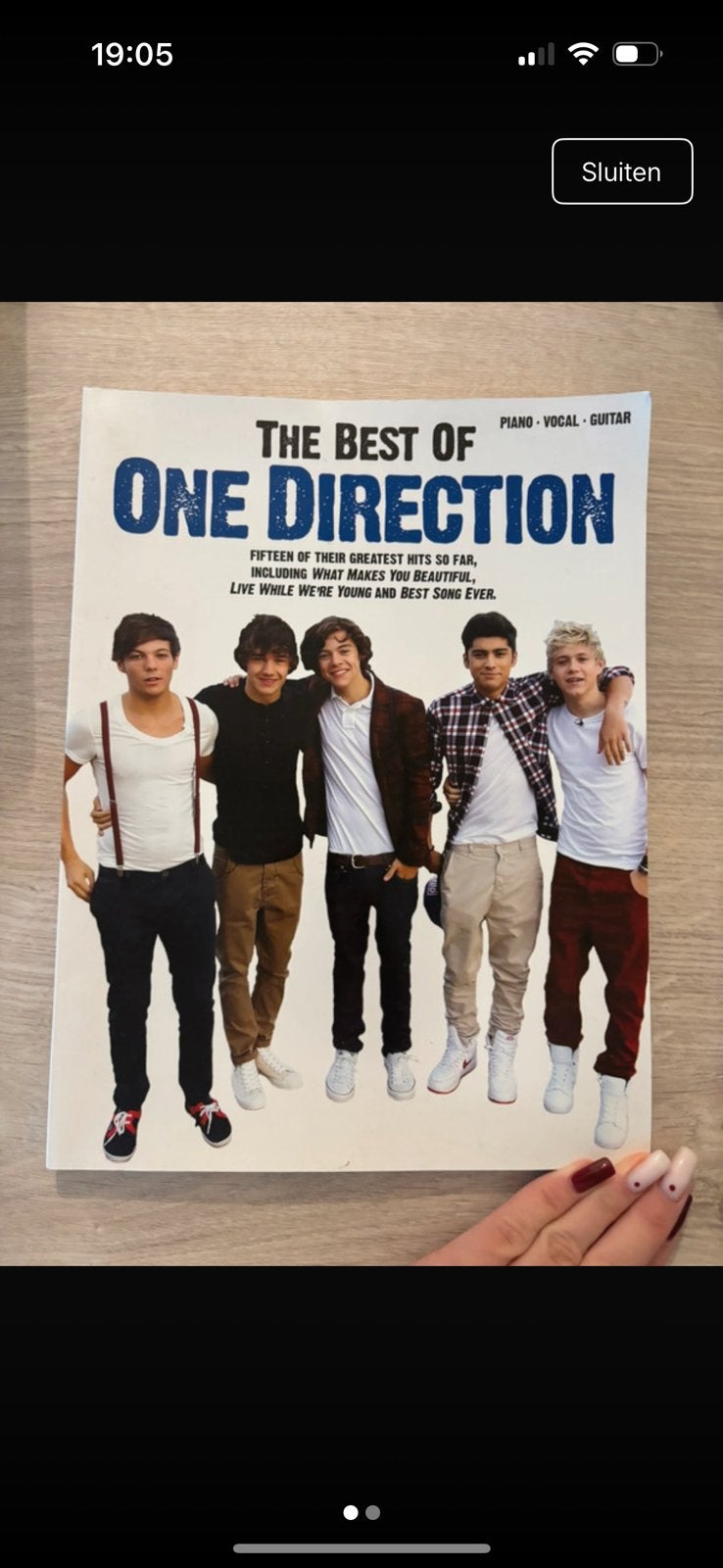 The best of one direction, Boeken, Ophalen of Verzenden, Zo goed als nieuw, Overige onderwerpen