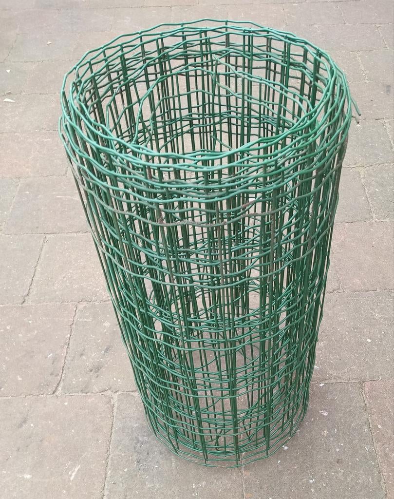 Afrasteringsgaas Groen (7m x 60cm) - Ideaal voor de Tuin, Tuin en Terras, Ophalen, Gebruikt, Minder dan 10 meter, Gaas