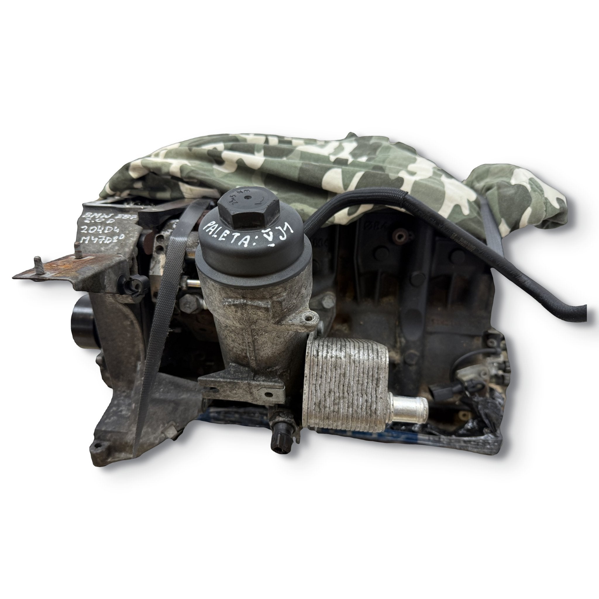 Moteur M47D20 Complet E60 E90 BMW E87 E46 E91 X3 E61, Envoi, Utilisé, Daihatsu