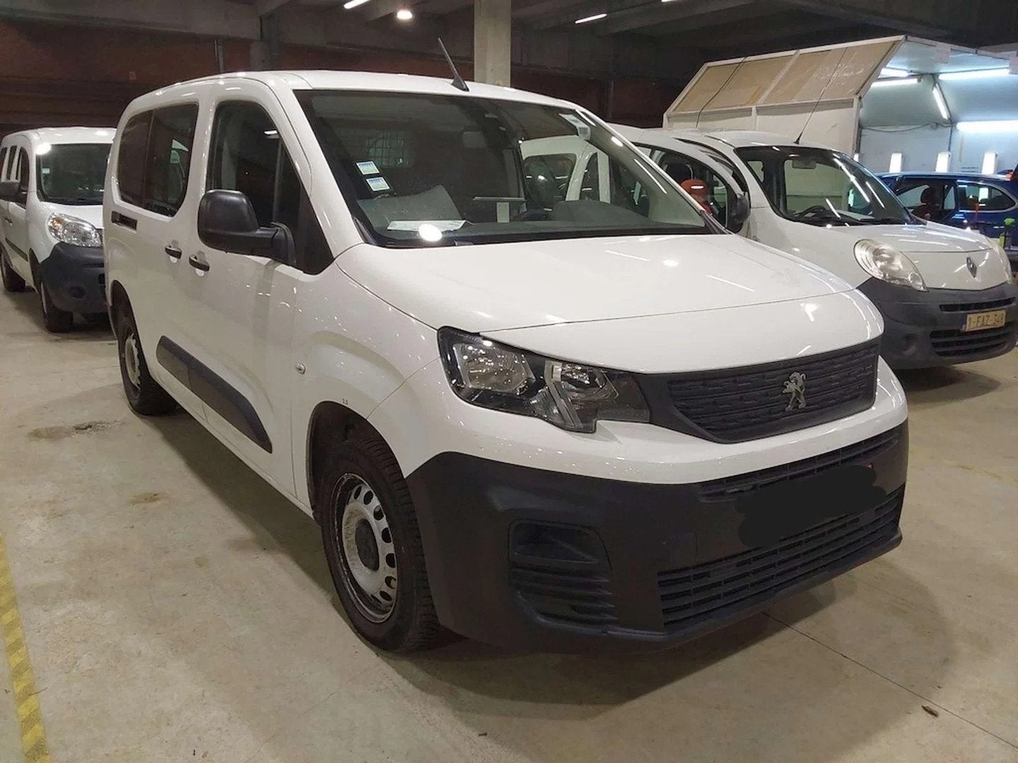 Peugeot Partner 1.5 BHDI L2 HEAVY PRO * CAPT ARR * BLTHT * 2, Auto's, Parkeersensor, Stof, 4 cilinders, Wit