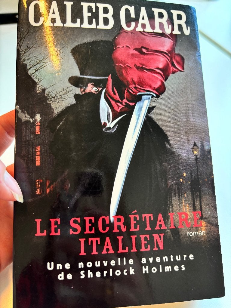 Le secrétaire italien, Ophalen, Zo goed als nieuw, Caleb Carr