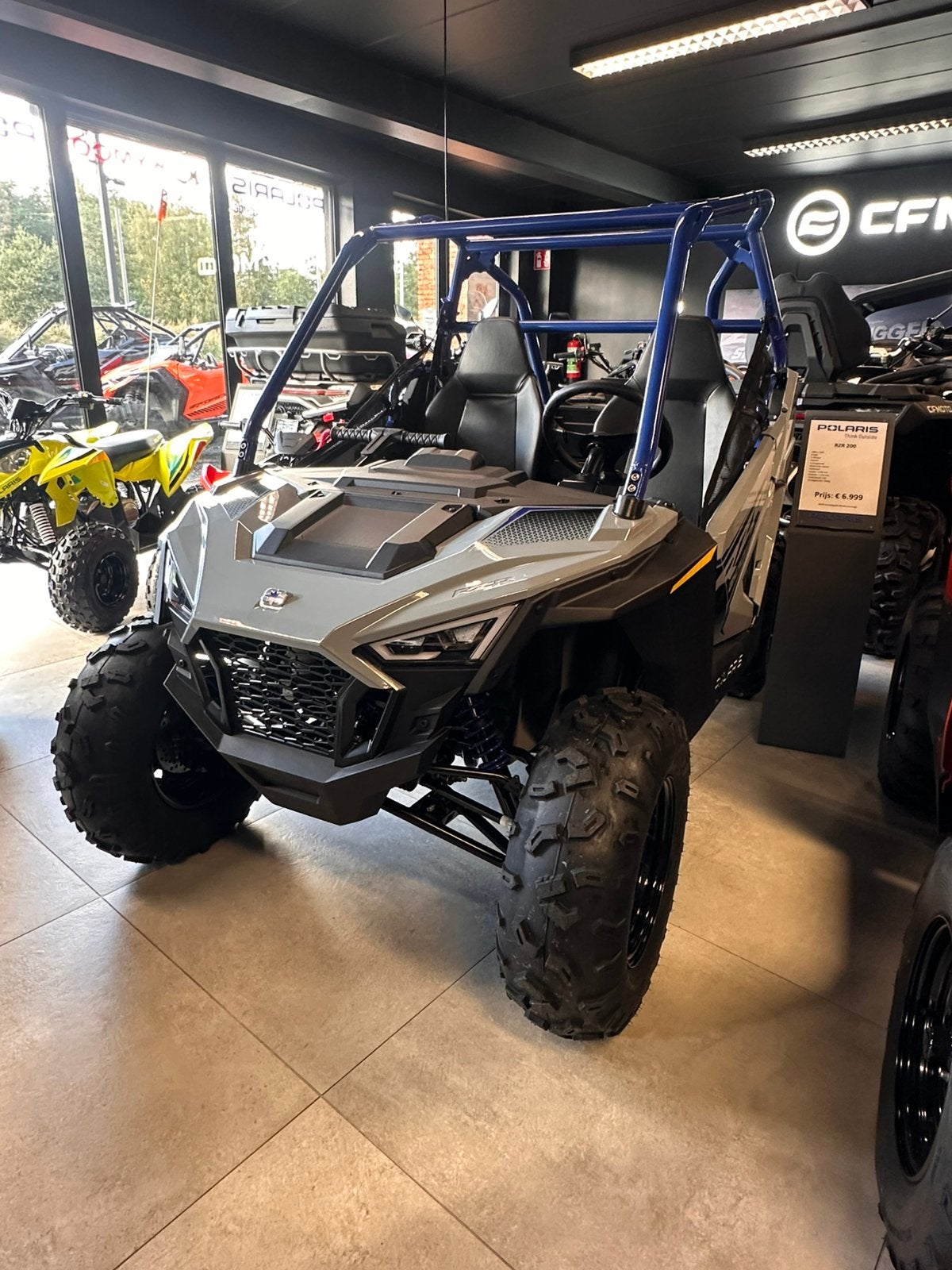 Nieuwe Polaris RZR 200 kinderbuggy, 11 kW of minder, 200 cc, 1 cilinder
