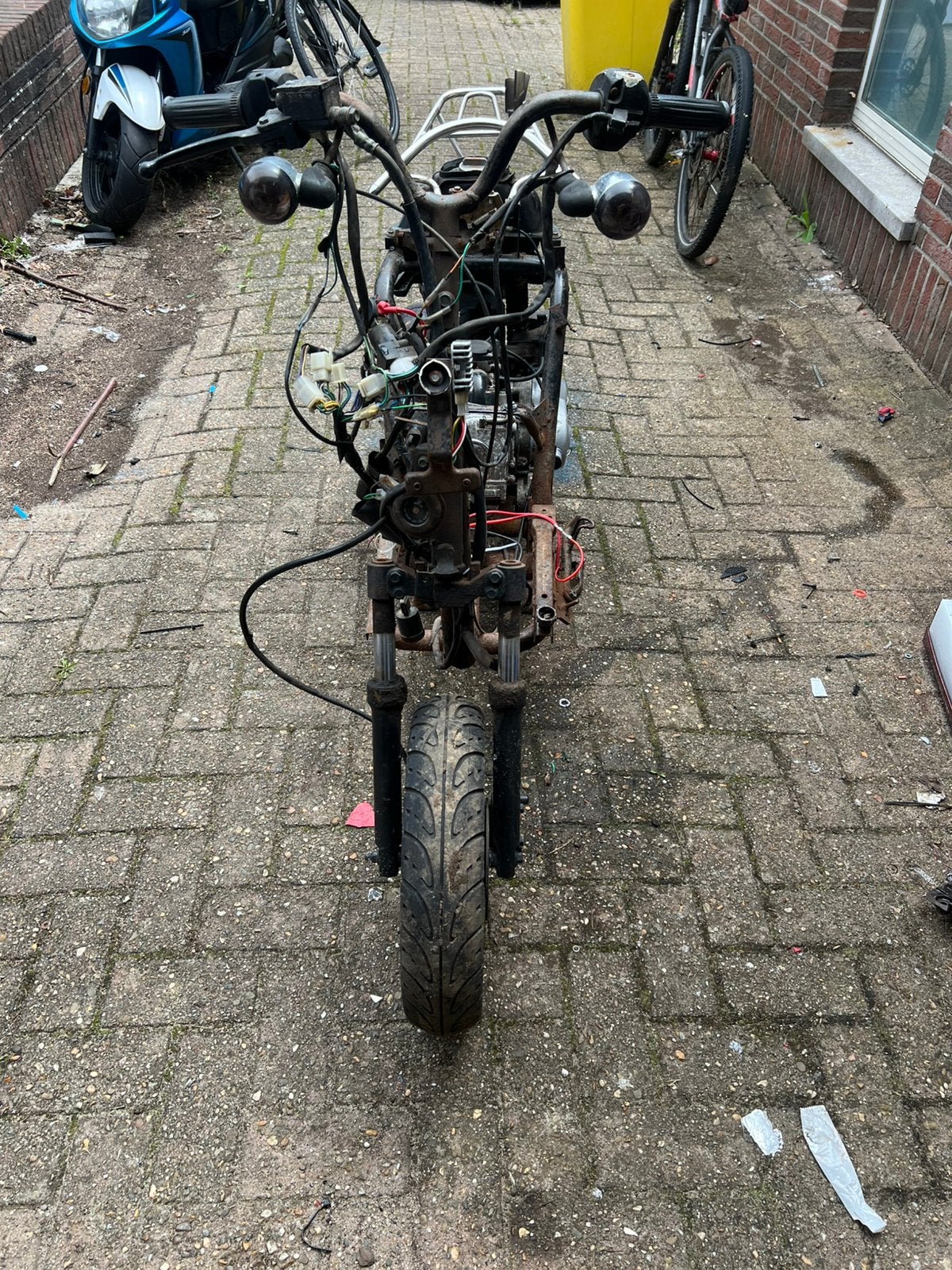 Scooter, Fietsen en Brommers, Ophalen, Gebruikt, Overige modellen, Klasse A (25 km/u)