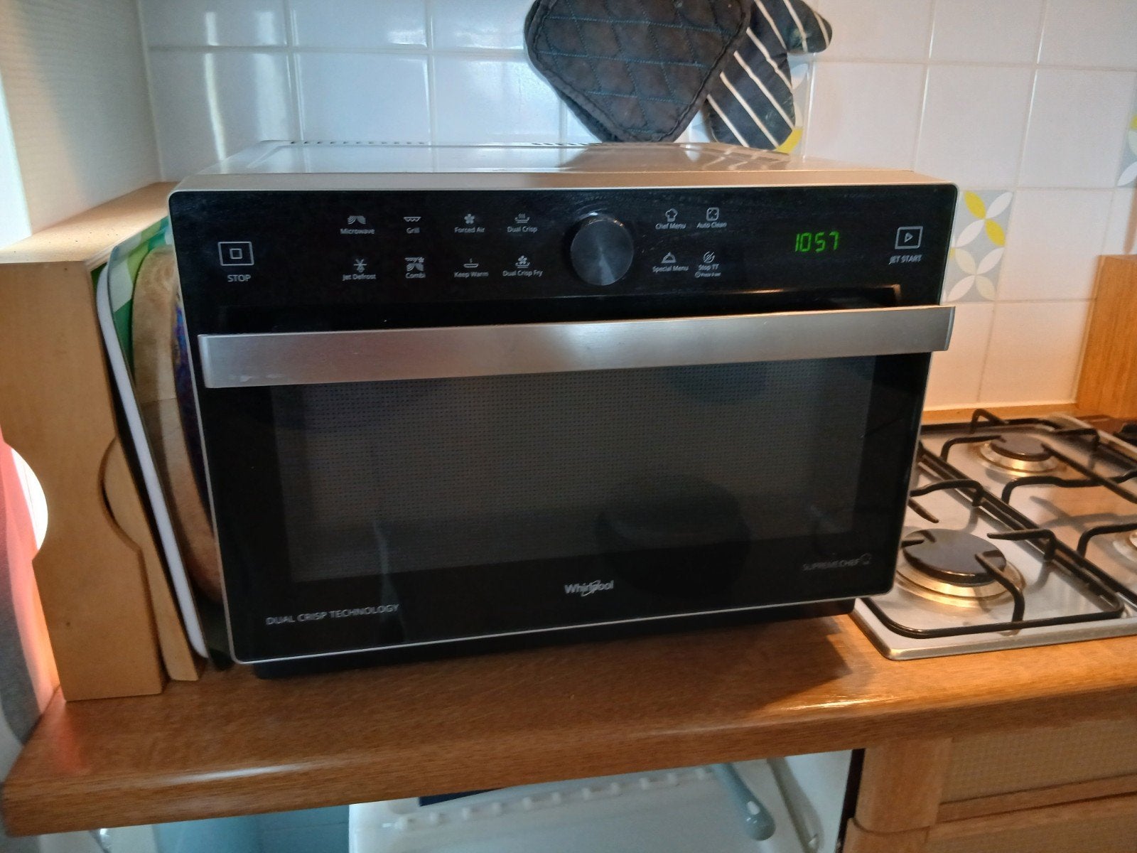 Combi Four-micro-ondes, Electroménager, Micro-ondes, Utilisé, À Poser, 45 à 60 cm, Four, Plaque tournante, Enlèvement