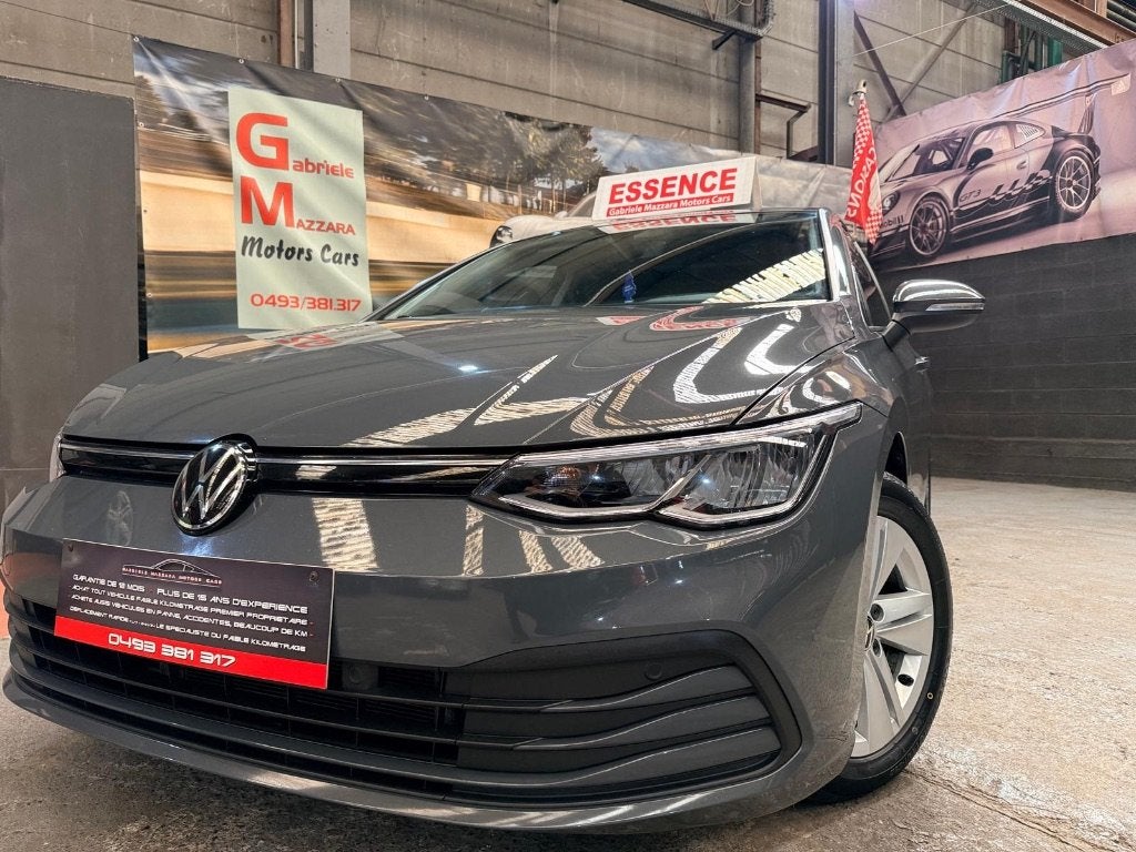Volkswagen Golf 8 1.0i Cockpit CarPlay GPS Airco LED, Argent ou Gris, Achat, Euro 6, Entreprise