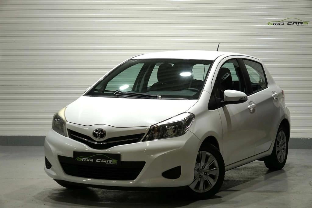 Toyota Yaris Yaris 1.0i VVT-i Comfort Benzine-Airco-5 Deurs, Auto's, Euro 5, Stof, Gebruikt, Zwart