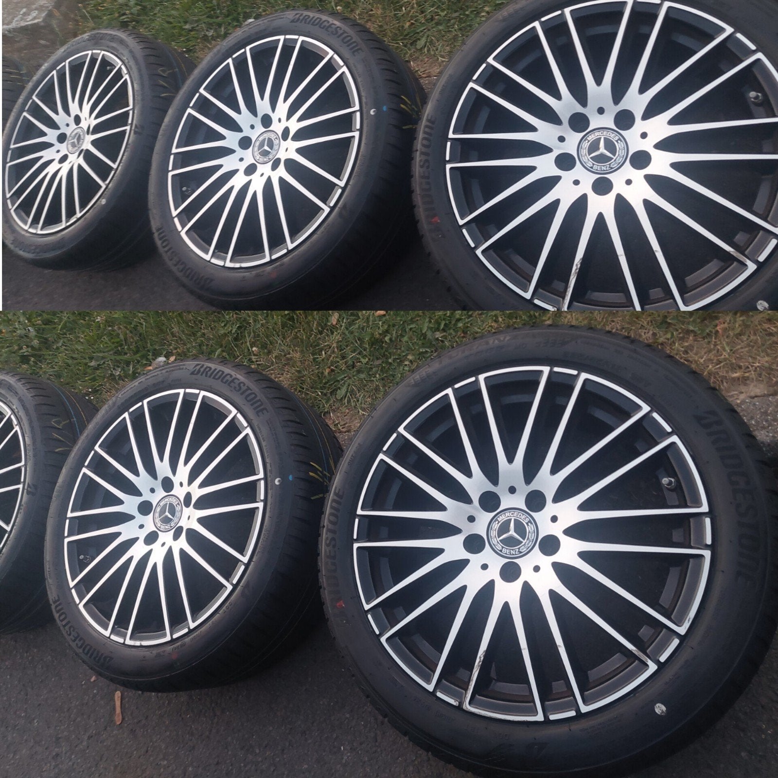 Jantes et pneus d'origine Mercedes Classe C W206 -18, Enlèvement