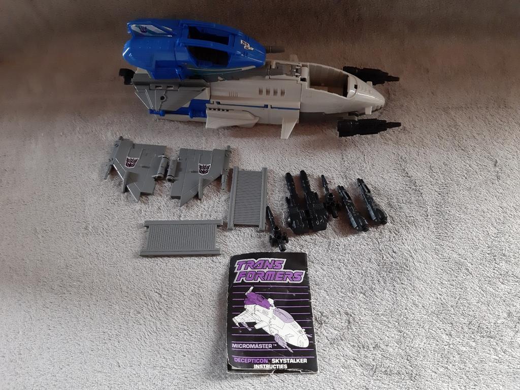 Transformers Micromasters Decepticon Skystalker, Enlèvement ou Envoi, G1, Utilisé, Decepticons
