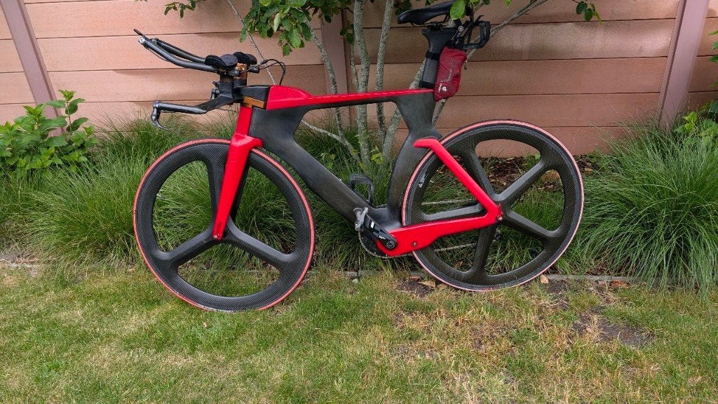 tijdritfiets carbon, Gebruikt, Carbon, Overige maten, Meer dan 20 versnellingen