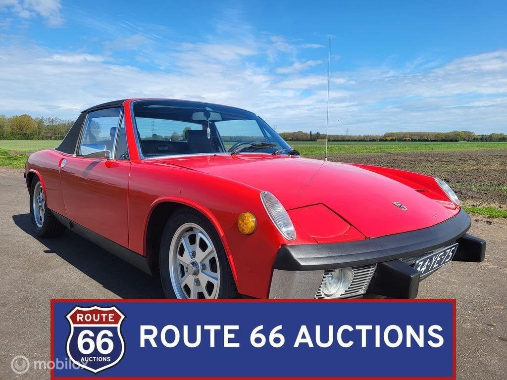 Porsche 914 2.0 | 1973 | Route 66 Auctions, Autos, Achat, Entreprise, Boîte manuelle, Autre carrosserie