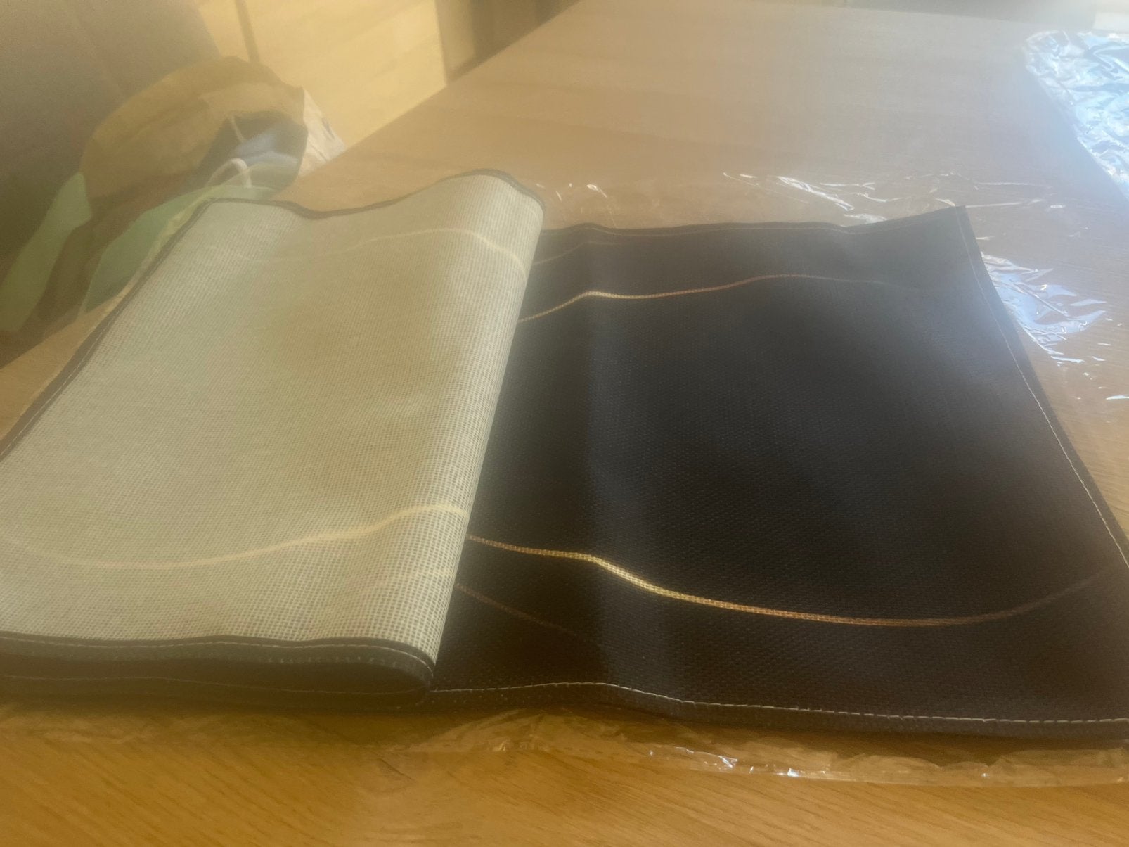 Placemats, Huis en Inrichting, Tafelkleden, Nieuw, Ophalen of Verzenden, Placemat, Zwart