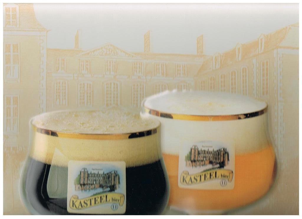 KASTEELBIER BORD, Verzamelen, Verzenden, Nieuw, Reclamebord, Plaat of Schild