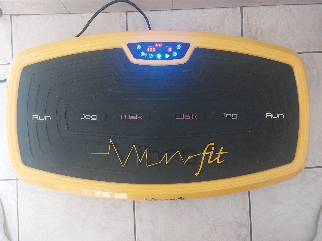Vibrofit trilplaat, Sport en Fitness, Ophalen, Gebruikt, Trilplaat