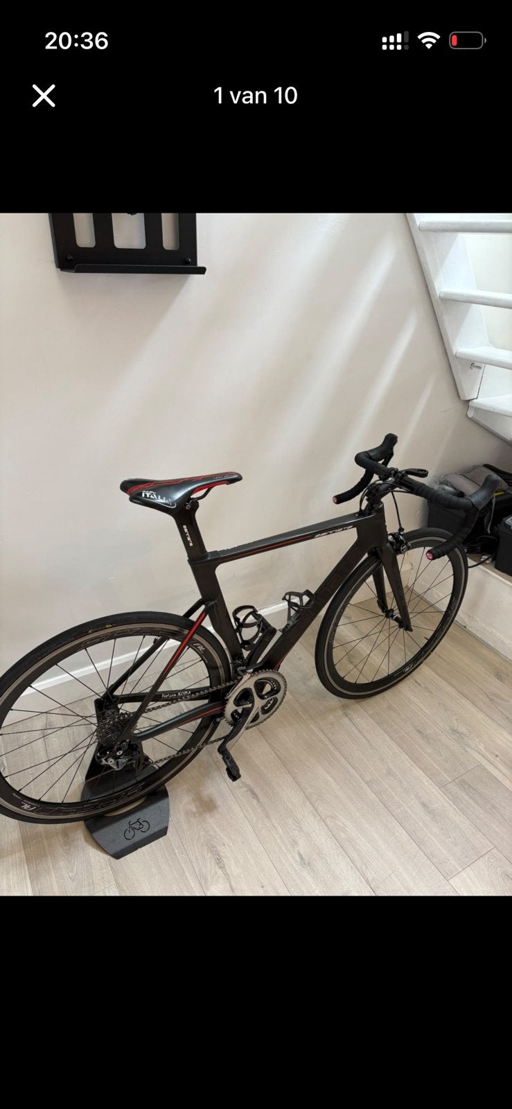Zannata Z88 — Dura-Ace 11sp — 52/36 — (Taille du cadre 53), Vélos & Vélomoteurs, Enlèvement, Comme neuf, Carbone