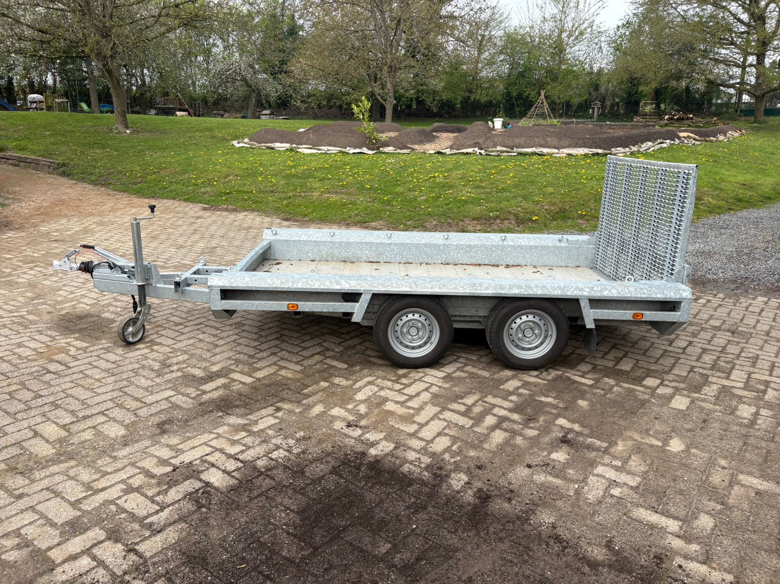 Hulco Terrax-2 3000 machinetransporter zo goed als nieuw, Enlèvement, Comme neuf