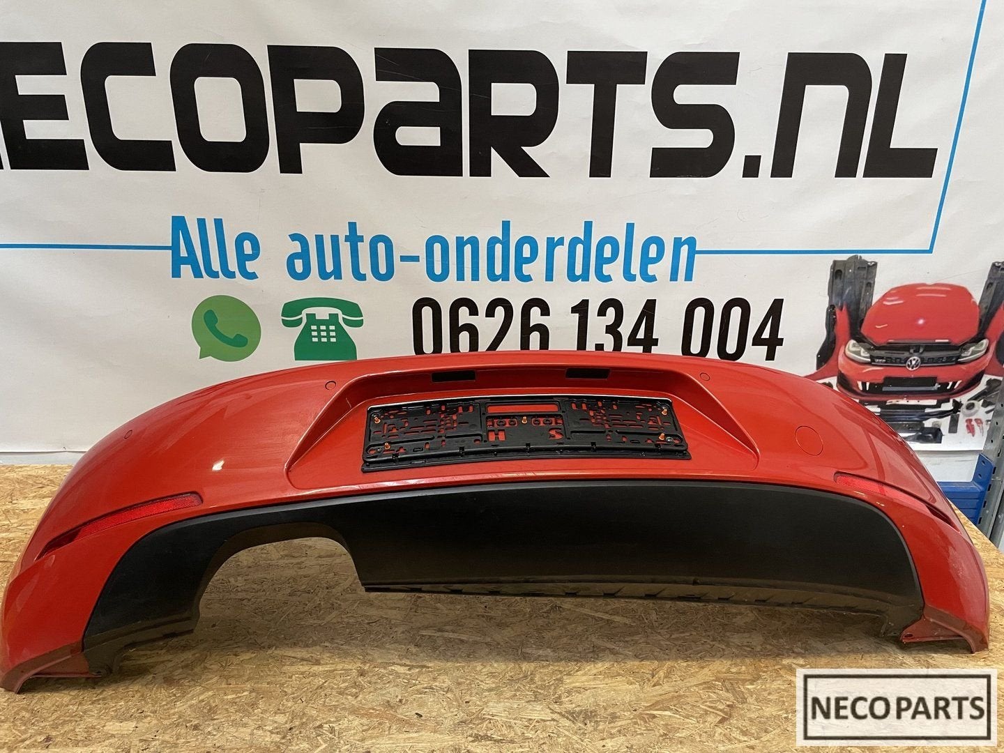 BUMPET VW BEETLE ACHTERBUMPER ORIGINEEL 5C5807421J, Gebruikt, -, Volkswagen, -
