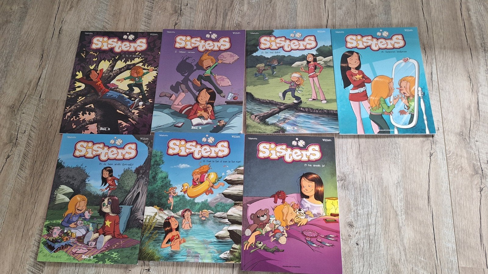 Les Sisters, Livres, Enlèvement