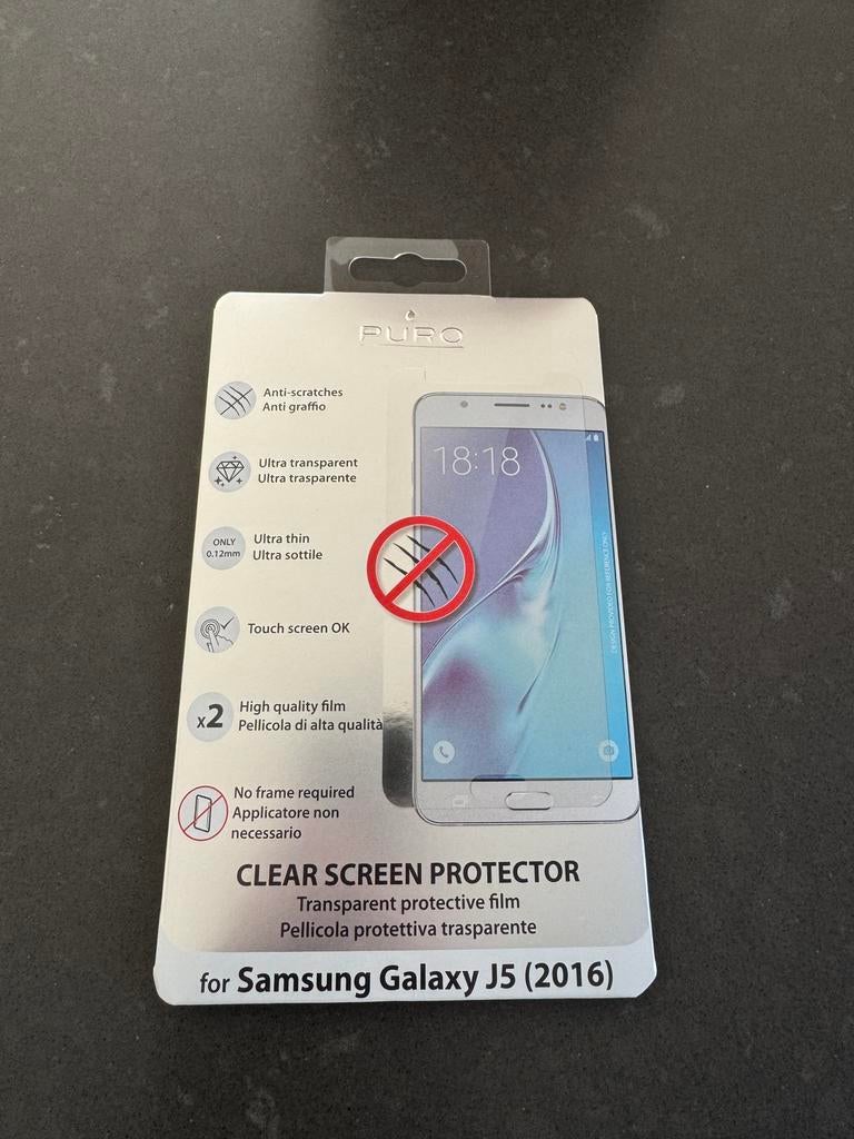 Screen protector Samsung galaxy j5(2016), Enlèvement, Comme neuf, Samsung