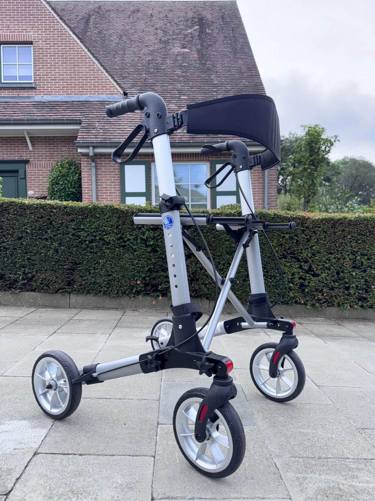 Vermeiren opvouwbare rollator plooibare - verstelbare, Ophalen of Verzenden, Lichtgewicht, Zo goed als nieuw