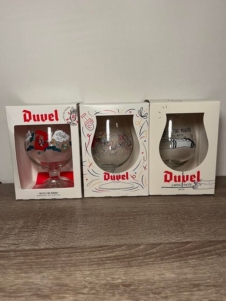 Duvel Gentse Feesten 2022 2023 2024, Enlèvement ou Envoi, Neuf, Verre ou Verres, Duvel