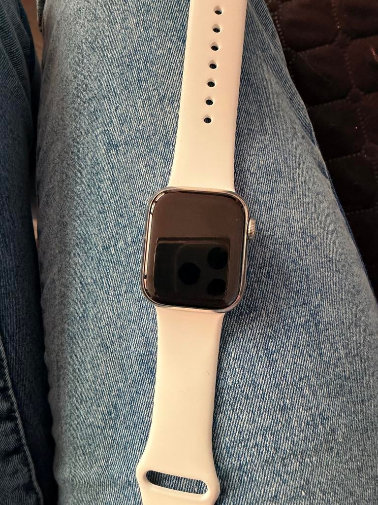 Apple watch serie 8 41 mm gps, Ophalen, GPS, Zo goed als nieuw