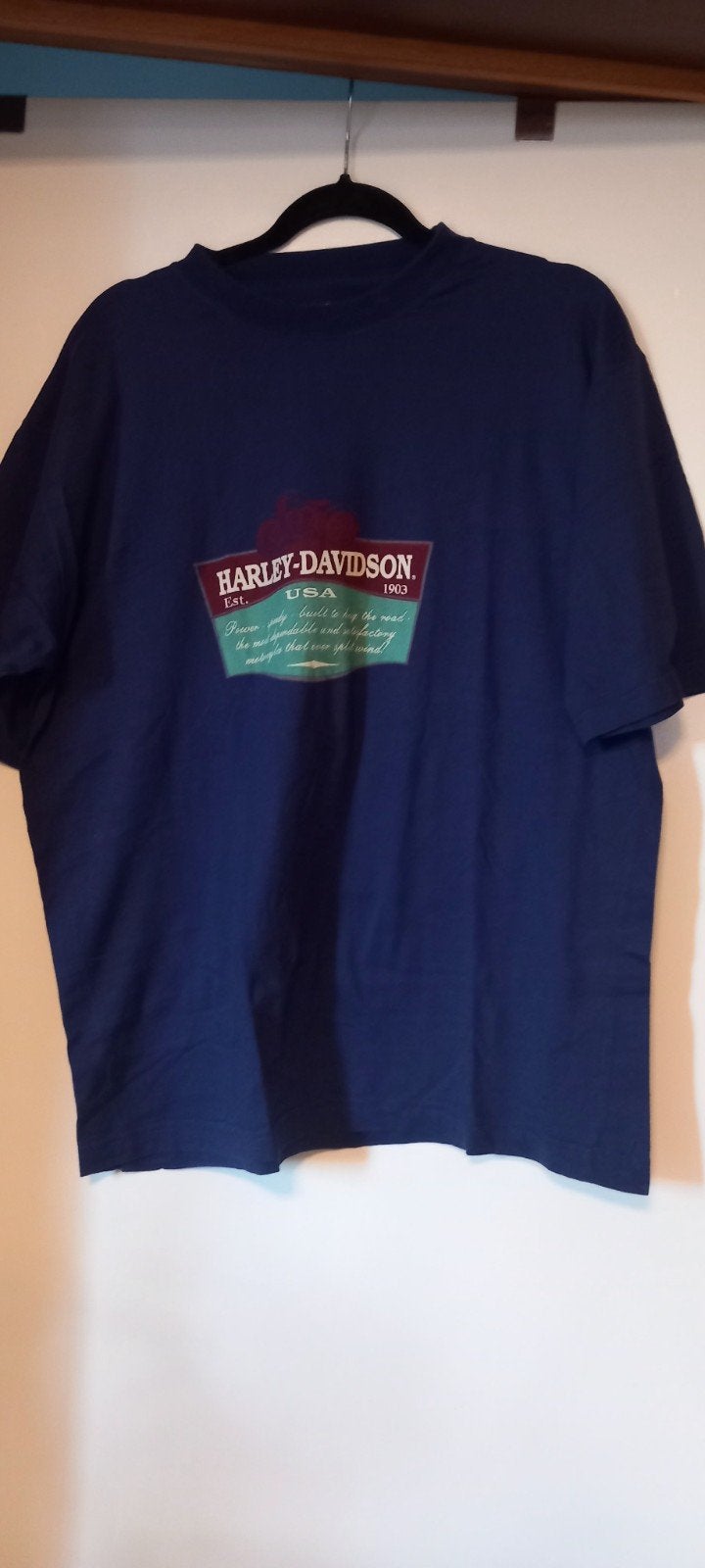 TShirt Harley Davidson maat L zo goed als nieuw, Motoren, Ophalen of Verzenden