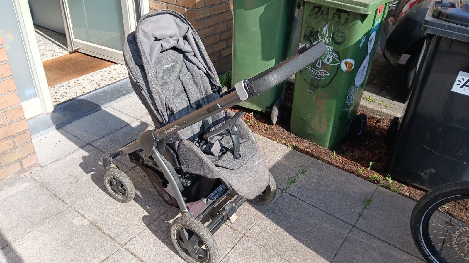 Maxi-Cosi Stella Wandelwagen + adapters, Poussette combi, Enlèvement, Utilisé, Pneus
