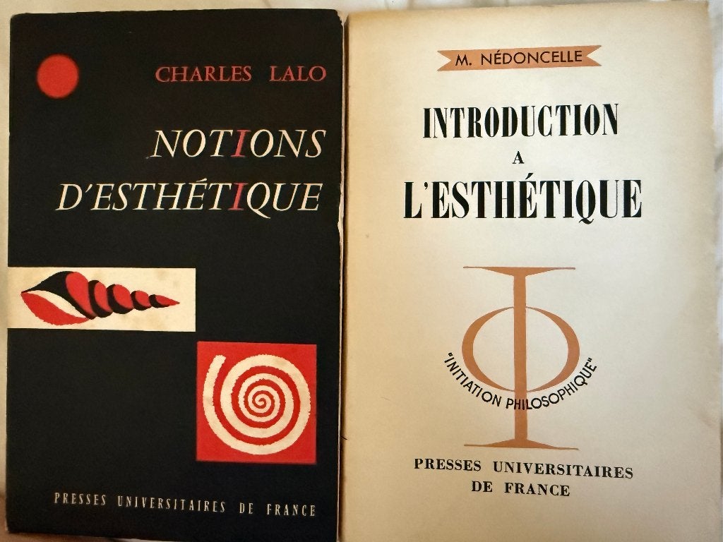 Noties van esthetiek + Inleiding tot esthetiek,, Verzenden