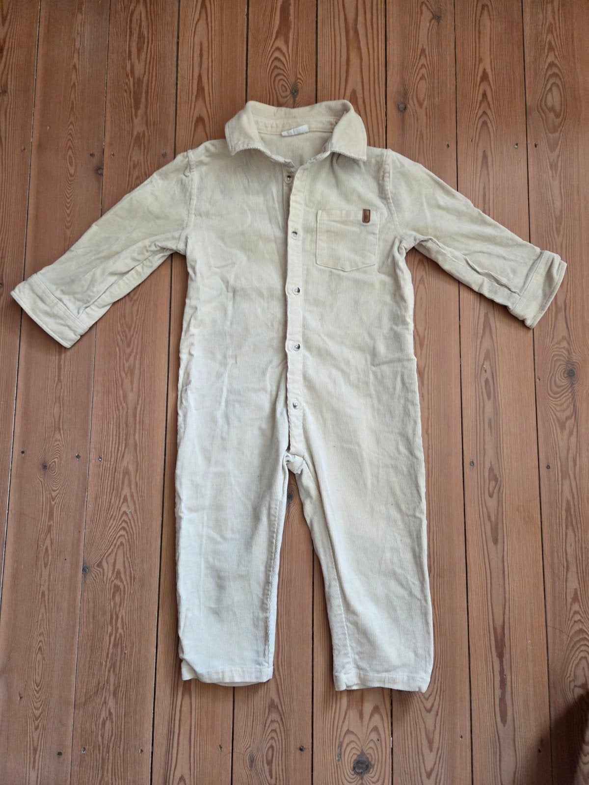Broekpak maat 92 beige cuddles & smile beige, Kinderen en Baby's, Ophalen, Zo goed als nieuw, Cuddles & smile, Jongen of Meisje