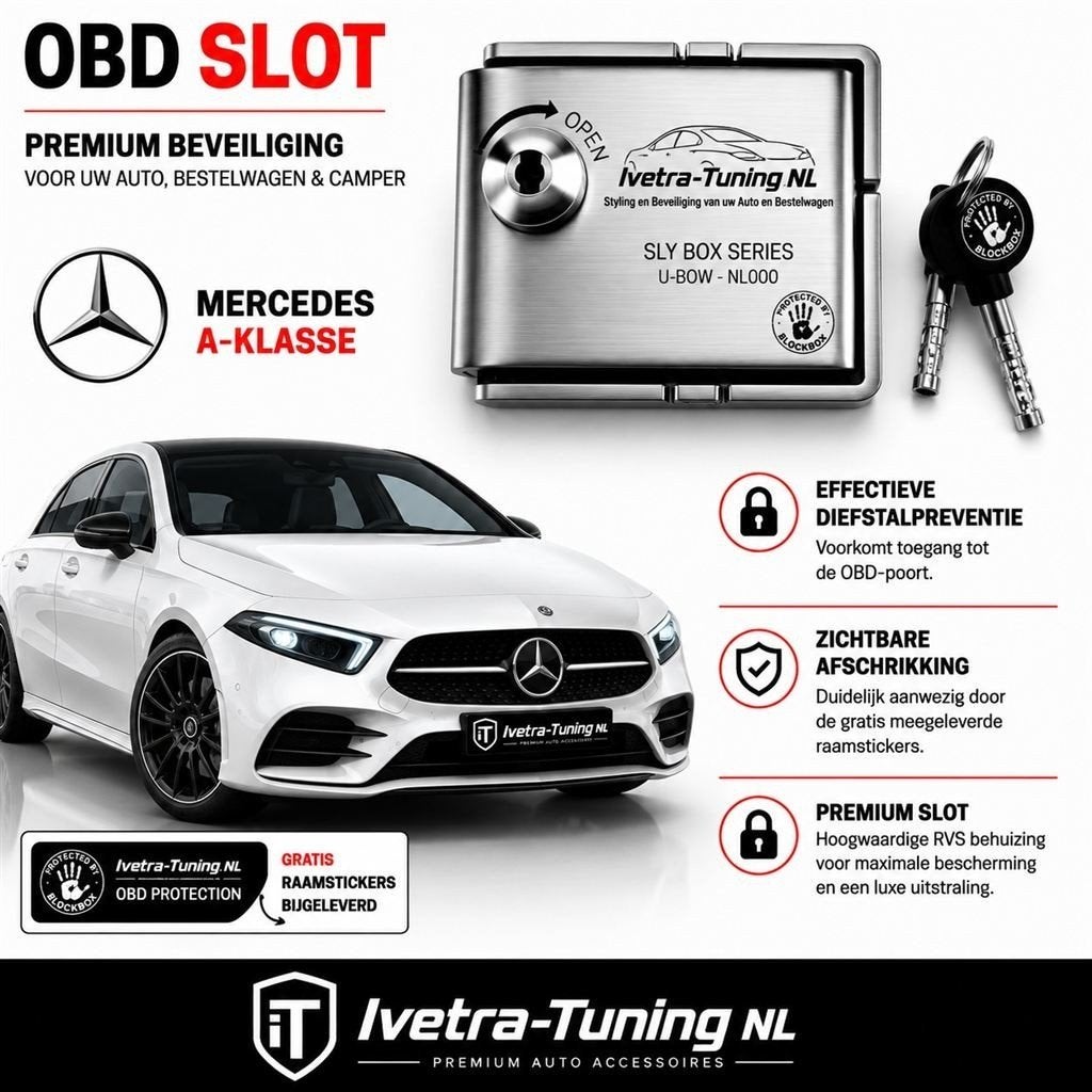 OBD Slot Mercedes A Klasse | OBD Lock Mercedes A Klasse, Verzenden, Nieuw