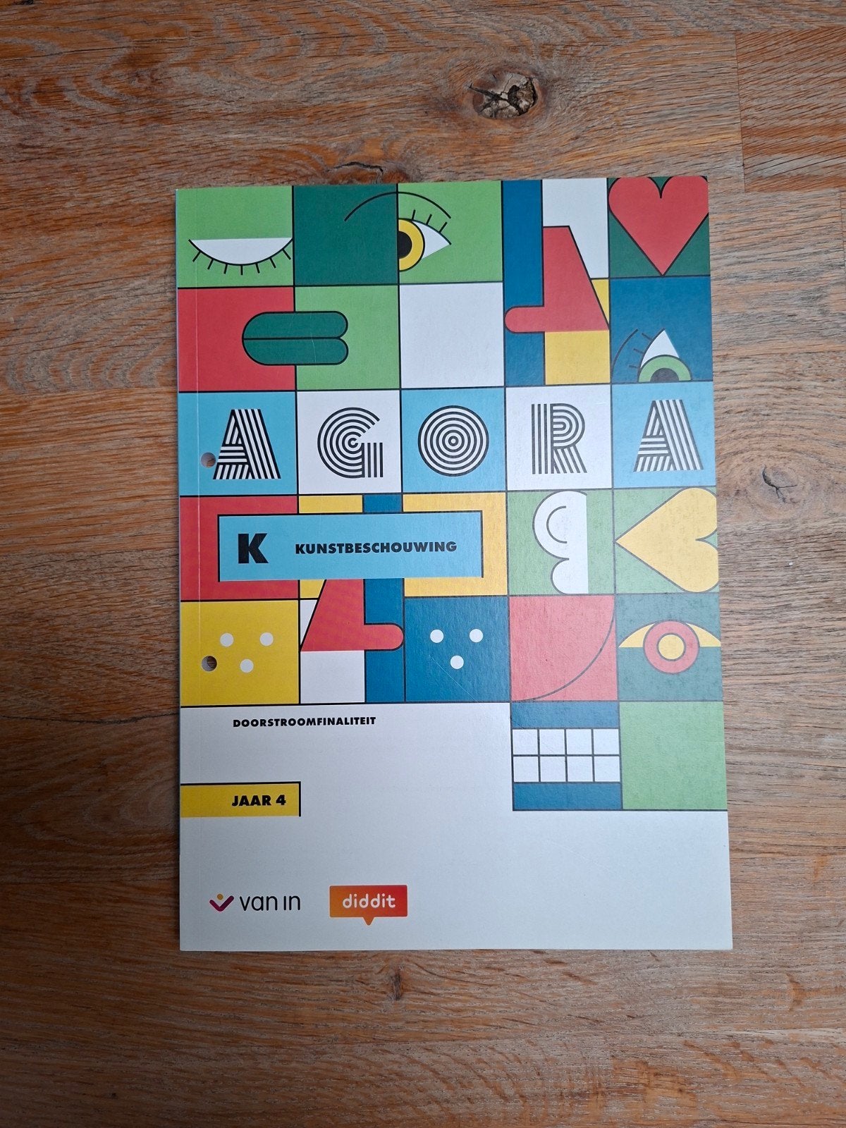 Agora 4 - kunstbeschouwing leerwerkboek, Boeken, Ophalen of Verzenden, Nederlands