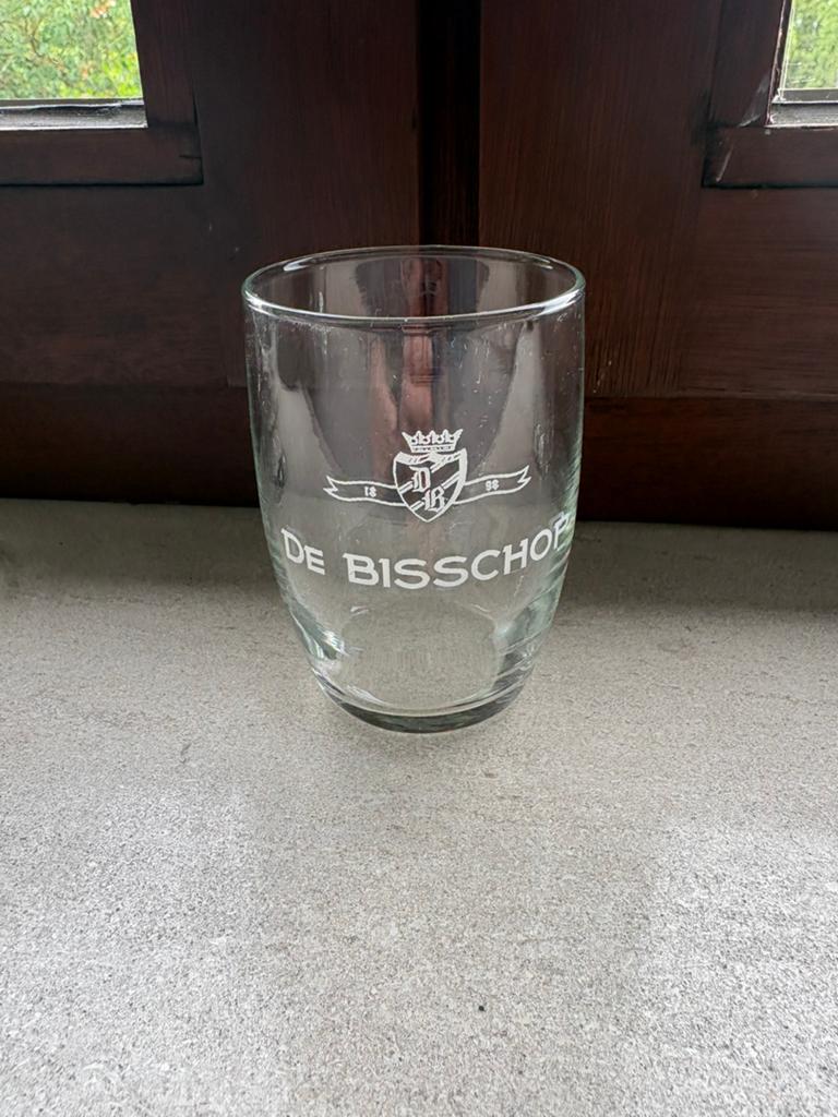 De Bisschop limonade glas, Ophalen of Verzenden, Zo goed als nieuw