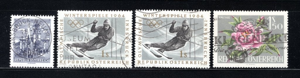OOSTENRIJK Lot 1963 gestempeld, Verzenden, Gestempeld