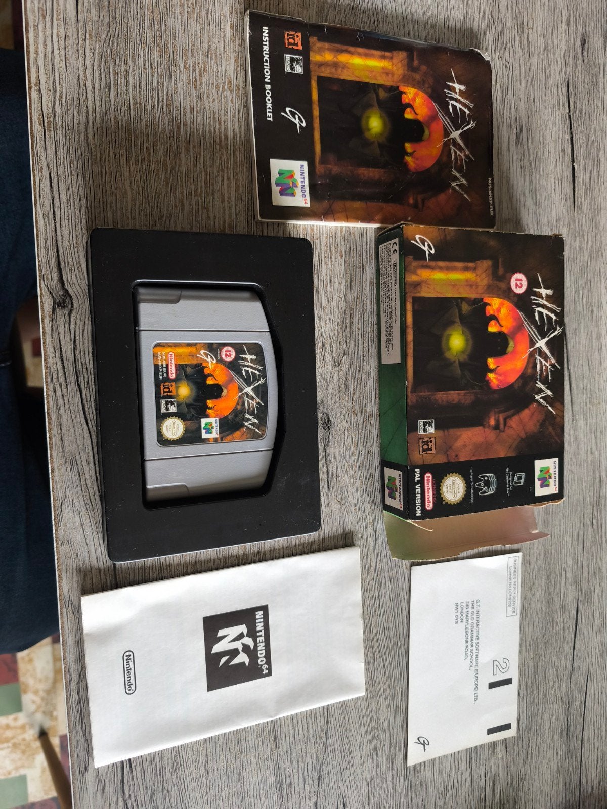 Hexen (Nintendo 64 / N64) – Compleet in doos (CIB) - PAL, Games en Spelcomputers, Ophalen of Verzenden