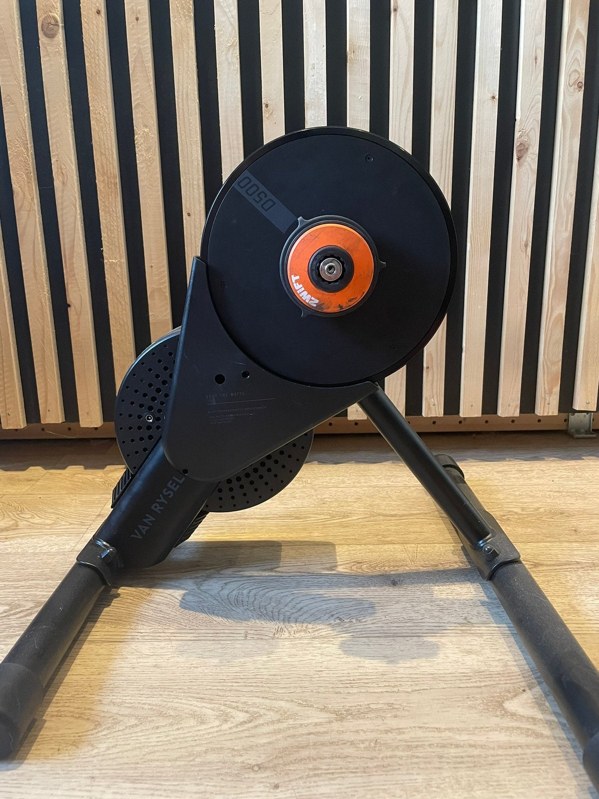 Home Trainer Van Rysel D500 Direct Drive+ tapis, Enlèvement, Comme neuf