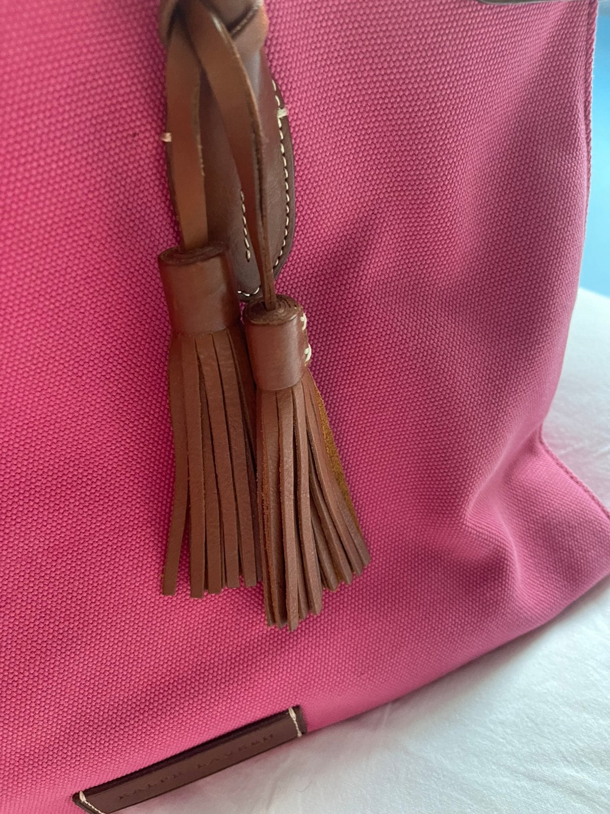 Mooie ralph lauren totebag 1x gebruikt, Kleding | Dames, Ophalen, Zo goed als nieuw