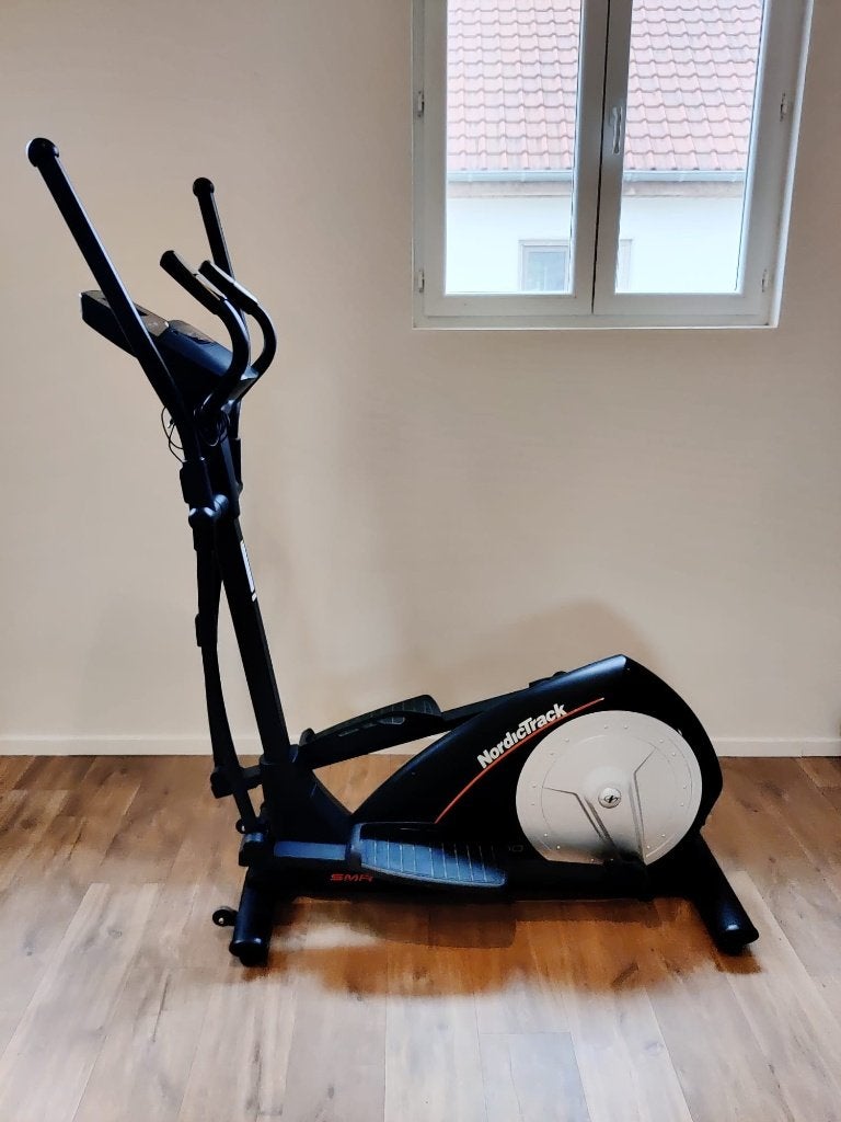 Vélo elliptique Nordic Track E400 - Bon état, Enlèvement, Comme neuf, Bras, Vélo elliptique