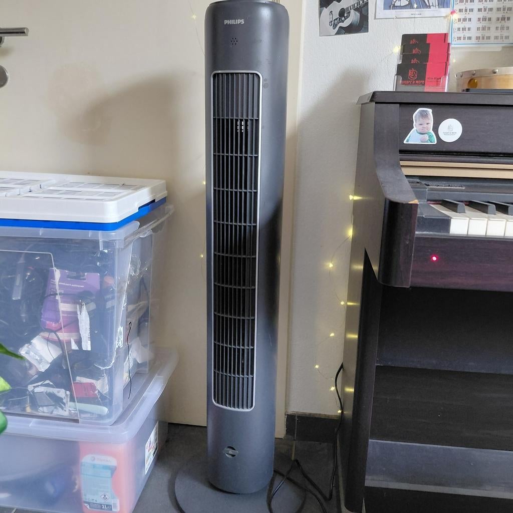 Ventilateur colonne Philips : silencieux et puissant, Electroménager, Enlèvement ou Envoi, Ventilateur tour