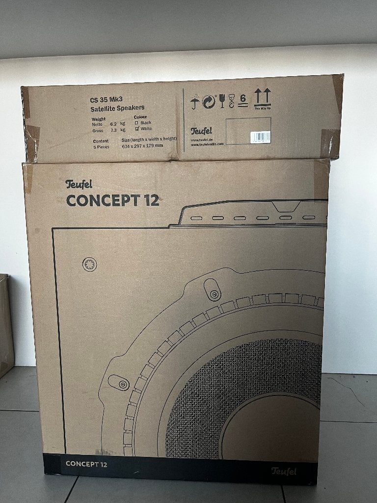 Kit Teufel -CONSONO 35 CONCEPT Surround Power Edition 5.1, TV, Hi-fi & Vidéo, Ensembles home-cinéma, Neuf, Autres lecteurs, Système 5.1