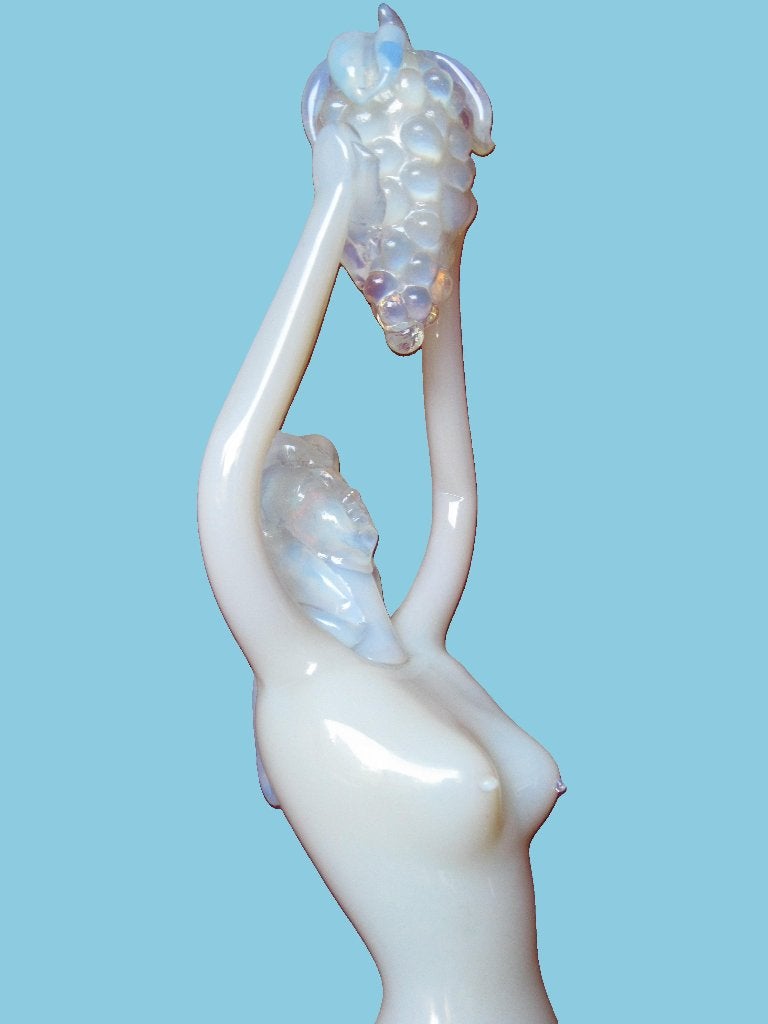 Murano SEGUSO Nude Erotic Lady Figure Antique Venetian TALL., Enlèvement