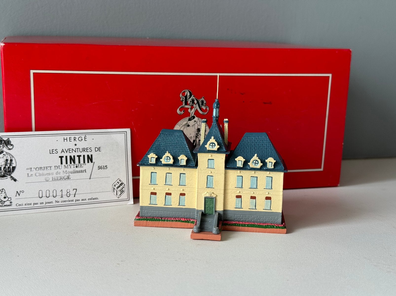 Le château de moulinsart - objet du mythe - pixi - tintin, Enlèvement ou Envoi, Tintin, Comme neuf