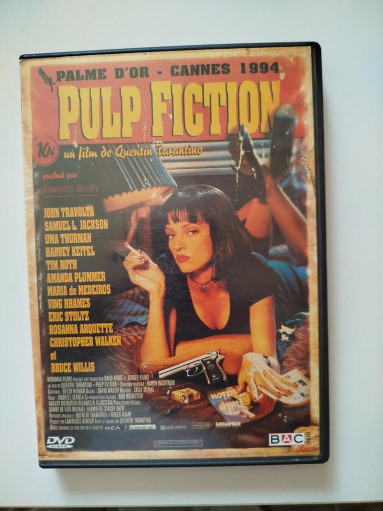 Film Pulp fiction original avec boîtier, Ophalen