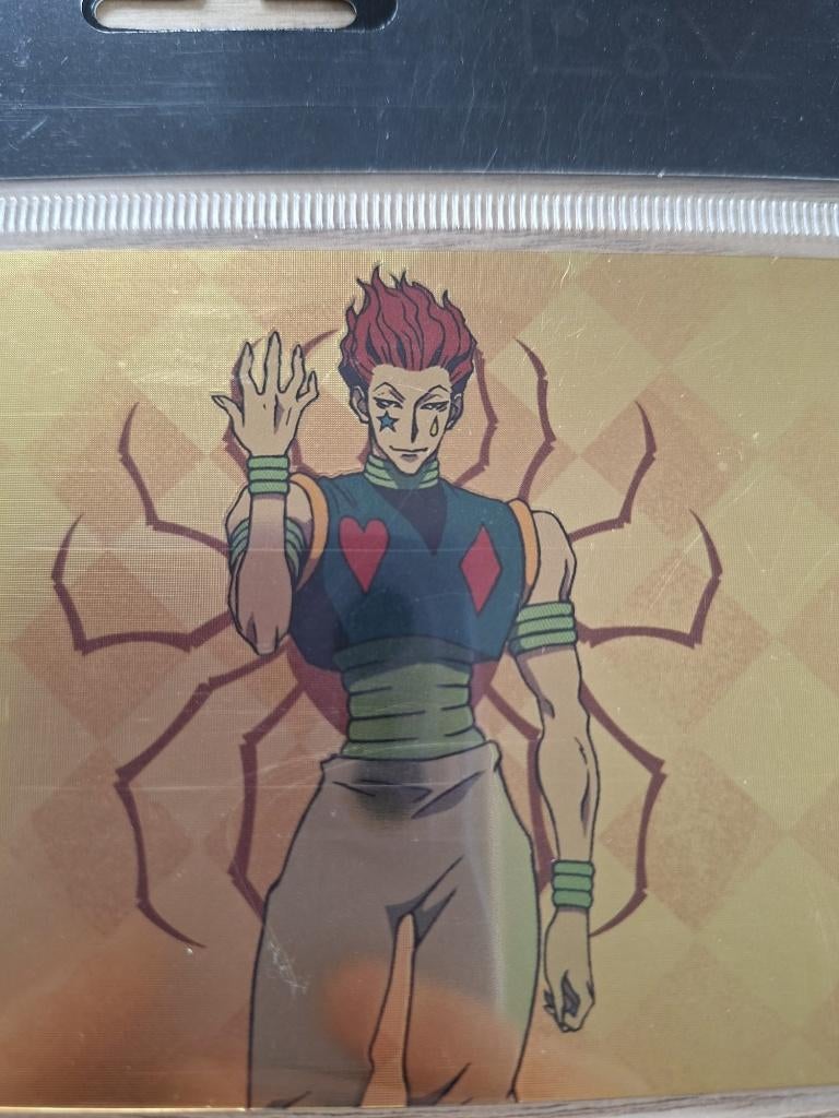 Hunter  Hunter – cartes dorées (Hisoka, Machi), Enlèvement ou Envoi, Neuf, Carte(s) à jouer