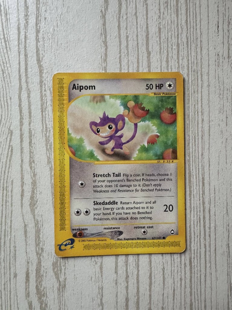 Aipom 67/147 - Aquapolis (2003), Enlèvement ou Envoi