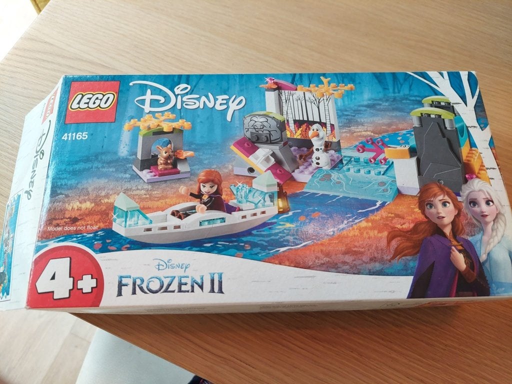 Lego Frozen II Ana et le canoë - 41165, Ensemble complet, Enlèvement, Utilisé, Disney