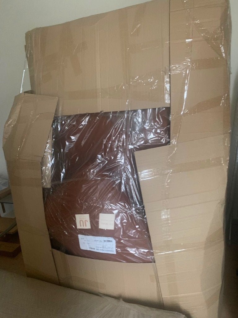 Nieuwe lederen zetel nog ingepakt!, Ophalen, 100 tot 125 cm, Hoekbank, Leer