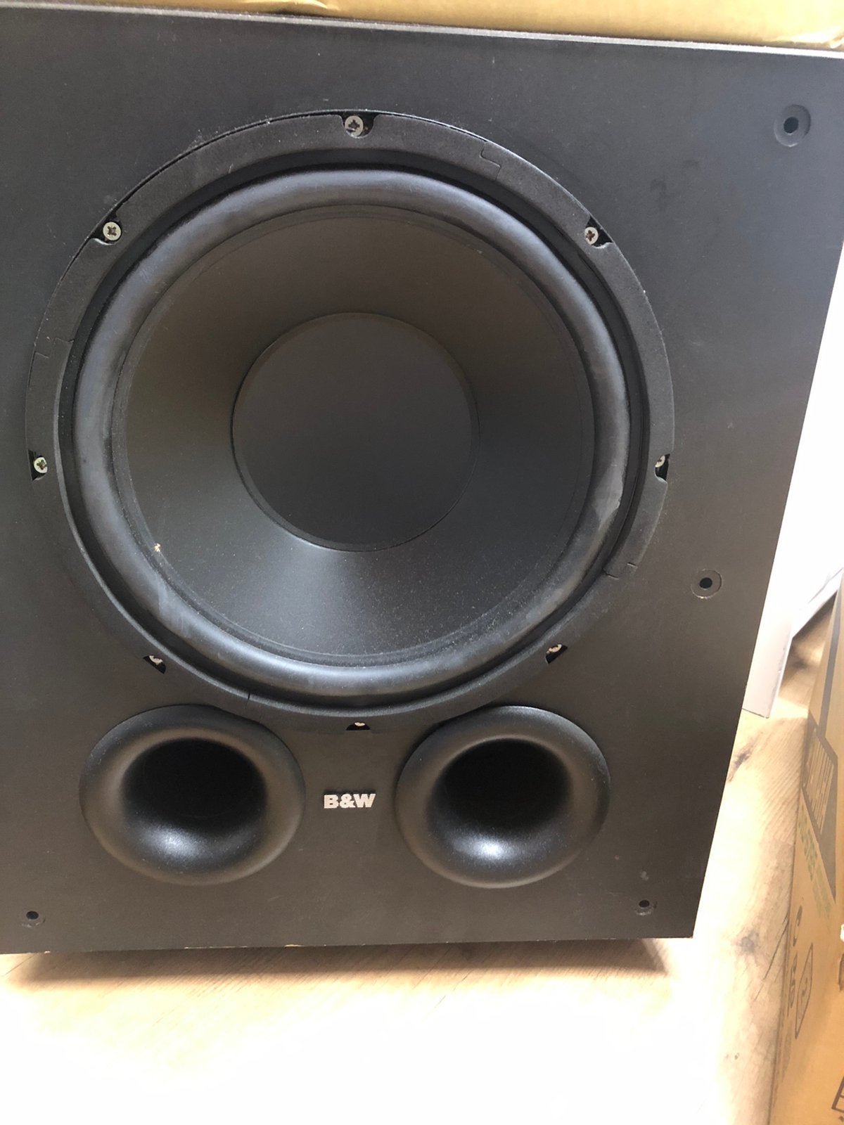 Subwoofer b&w as6, Ophalen, Zo goed als nieuw, Subwoofer